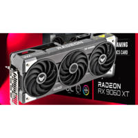 Nouvelle carte graphique de jeu haute performance pour RX 9060 XT 12 Go GDDR6 avec ventilateur, compatible DP 2.1 pour la modélisation 3D et la conception de jeux
