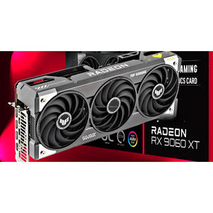 Nouvelle carte graphique de jeu haute performance pour RX 9060 XT 12 Go GDDR6 avec ventilateur, compatible DP 2.1 pour la modélisation 3D et la conception de jeux - Product Image 1