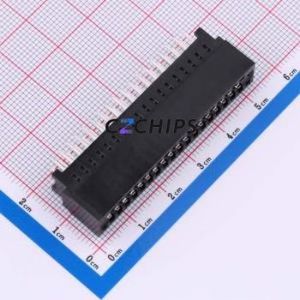 5530843-3 Gold Finger Connector Through hole Component (THT),P=2.54mm Connector 2.54mm 36P Through Hole Phosphor Bronze - Product Image 1