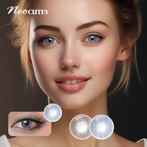 คอนแทคเลนส์แบบใช้แล้วทิ้ง ยี่ห้อ Queen Neocutey ขนาด 14.0 มม. สำหรับขายส่ง  ชนิด Hema  ช่วยเพิ่มสีสันให้ดวงตา  ใช้งานได้ 1 ปี - Product Image 1