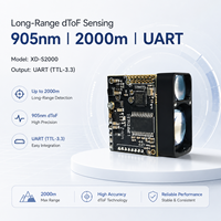 Módulo de Sensor LiDAR DToF de 2000m y 905nm para Mapeo GIS, Topografía, Monitoreo de Infraestructura Digital Twin, XD-S2000 12g
