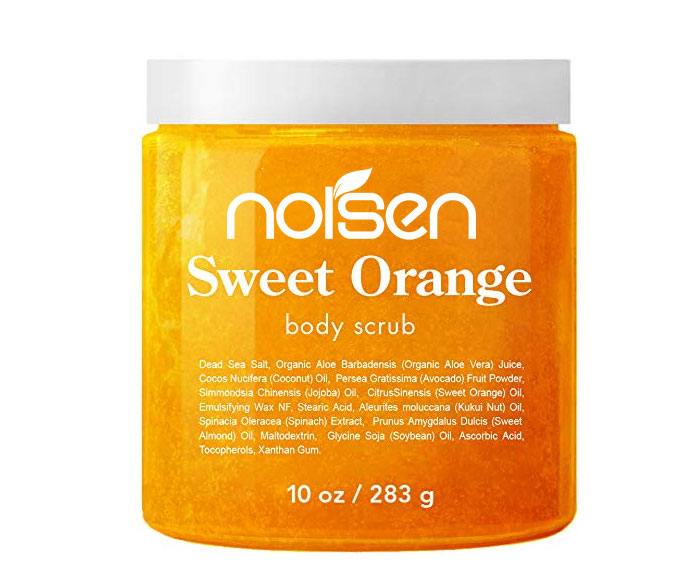 Hot Selling Private Label Sweet Orange Body Scrub Exfoliates Moisturizes and Nourishes Skin Body Scrub wholesale