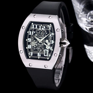 Latest RM67-01 alloy design dial sports rubber sapphire mirror waterproof casual <strong>vacation</strong> young men's automatic mechanical <strong>watch</strong> - Product Image 3