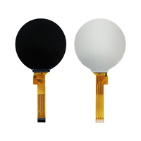 Layar TFT Bulat Penuh Warna 1,6 Inci DT160BQ-C12-01, IC ST7797, Resolusi 400x400, Antarmuka MIPI, Konektor 12-Pin