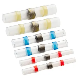 Jas Waterproof White Red Blue Yellow Heat Shrink Solder Sleeves Wire Connector Terminals