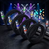 Câble audio professionnel XLR 3 broches mâle vers XLR femelle en cuivre sans oxygène 2026 pour haut-parleur et microphone – Fournisseurs