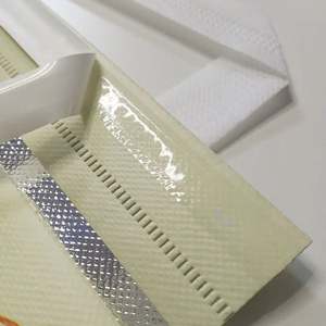 ถุงใส่อาหารแบบไม่ทอ กันน้ำมัน กันน้ำ เก็บความร้อน ถุงเคลือบสี ถุงบรรจุภัณฑ์สำหรับจัดเลี้ยง โรงงานขายส่ง - Product Image 2