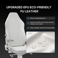 Chaise de gaming populaire personnalisée, directement d'usine, avec accoudoirs 3D et roulettes en nylon, pour dortoir universitaire, ordinateur et bureau