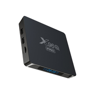 X96Q PRO Allwinner H313 Quad Core HD 4K Smart SET TOP BOX avec Wifi