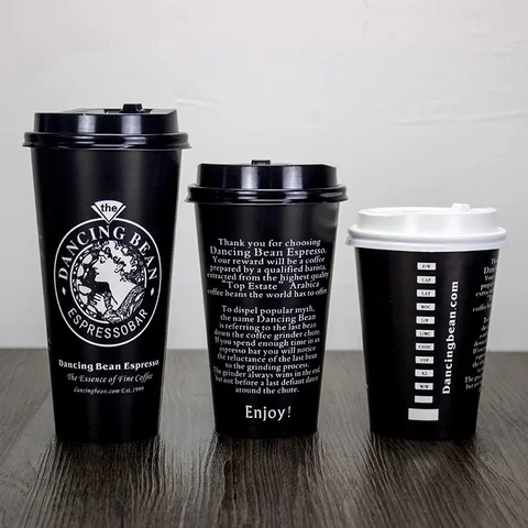 Red 4oz Coffee Cup Paper 10 Oz