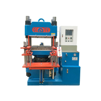 Machine de vulcanisation de caoutchouc de silicone automatique rentable de 100 tonnes presse de vulcanisation de plaque à tête unique de laboratoire