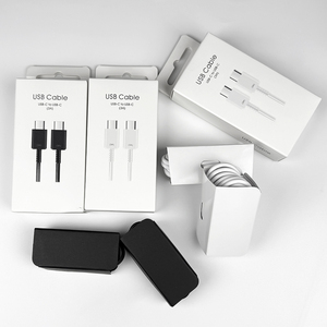 Cabo de Carregamento Rápido Tipo <span class=keywords><strong>C</strong></span> de Alta Qualidade 25W 3A USB-<span class=keywords><strong>C</strong></span> para USB-<span class=keywords><strong>C</strong></span> para Samsung Galaxy S20 S21 S23 Ultra Note 20 10 S10 S8 - Product Image 2