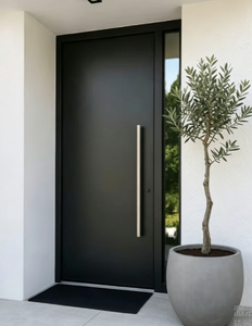 Qifan minimalist Steel Security Door Interior Side Opening Finished Surface Sound Insulation Office Building Use - Product Image 1