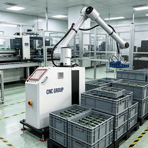 Robot de palettisation collaboratif à 6 axes équipé de moteurs à commande PLC, système de palettisation automatique industriel avec une charge utile de 20 à 50 kg - Product Image 6