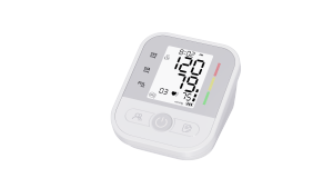 AOJ 메디컬 ARM-3013 휴대용 전자식 상완 혈압계 음성 안내 스마트 혈압 측정기 LCD 디스플레이 커프 - Product Image 3