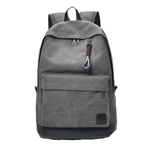 2025 Students 15.6 <b>Laptop</b> Backpack Waterproof Fancy Canvas Letter Pattern Zipper Closure Polyester Lining College Men Women - Product Image 4