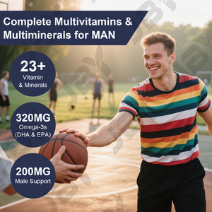 Multivitaminas de Marca Privada JBY - Gomas de Suplemento Multivitamínico para Homens - Product Image 2