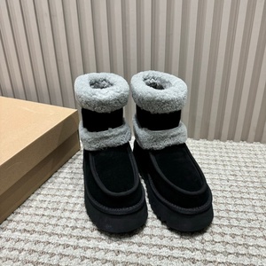 Botas de Nieve Cálidas de Invierno para Mujer, Diseño Clásico Original Personalizado 2026, con Forro de Piel de Oveja Genuina - Product Image 1