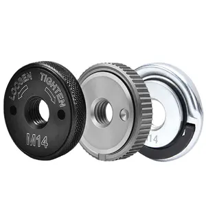 SDPSIM14 Angle Grinder Locking Nut,45 Steel Clamping Flange Fixing Cutting Discs Cup Wheel Abrasive Discs For Bosch Metabo Milwa