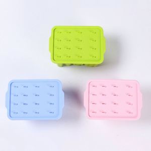 Molde para helados y paletas de hielo de 16 cavidades de calidad alimentaria con función de fácil desmolde para hacer paletas de hielo - Product Image 3