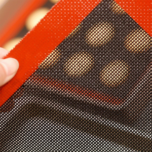 حصيرة خَبز من السيليكون غير لاصقة 60*40 ، حصيرة خَبز مجوفة ، حصيرة شبكية من السيليكون غير لاصقة - Product Image 6