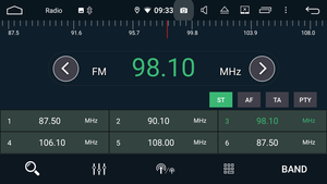 KD-1595 écran tactile 10.1 pouces autoradio lecteur multimédia Android 9.0 pour Camry 2018 2019 2020 - Product Image 4