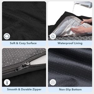 Orthopädisches Hundebett, wasserdicht, mit Eierkarton-Schaumstoff, Haustier-Sofa mit Polster, superweich, waschbar, für Einzelhändler, kundenspezifische Fabrikfertigung - Product Image 4