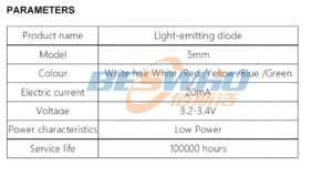 100 pièces 5mm LED Kit de diodes électroluminescentes blanc chaud <span class=keywords><strong>rouge</strong></span> bleu vert UV Orange jaune rose couleur <span class=keywords><strong>ampoule</strong></span> lampe ensemble 2V 3V PCB assortiment - Product Image 4