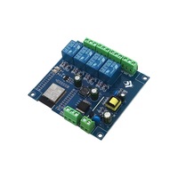Module relais quatre voies ESP32 WIFI BLE alimenté par AC/DC, carte de développement ESP32-WROOM