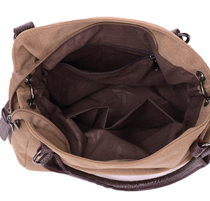 Large capacity retro minimalist designer <b>canvas</b> <b>tote</b> <b>bag</b> for women, single shoulder crossbody <b>bag</b> - Product Image 6