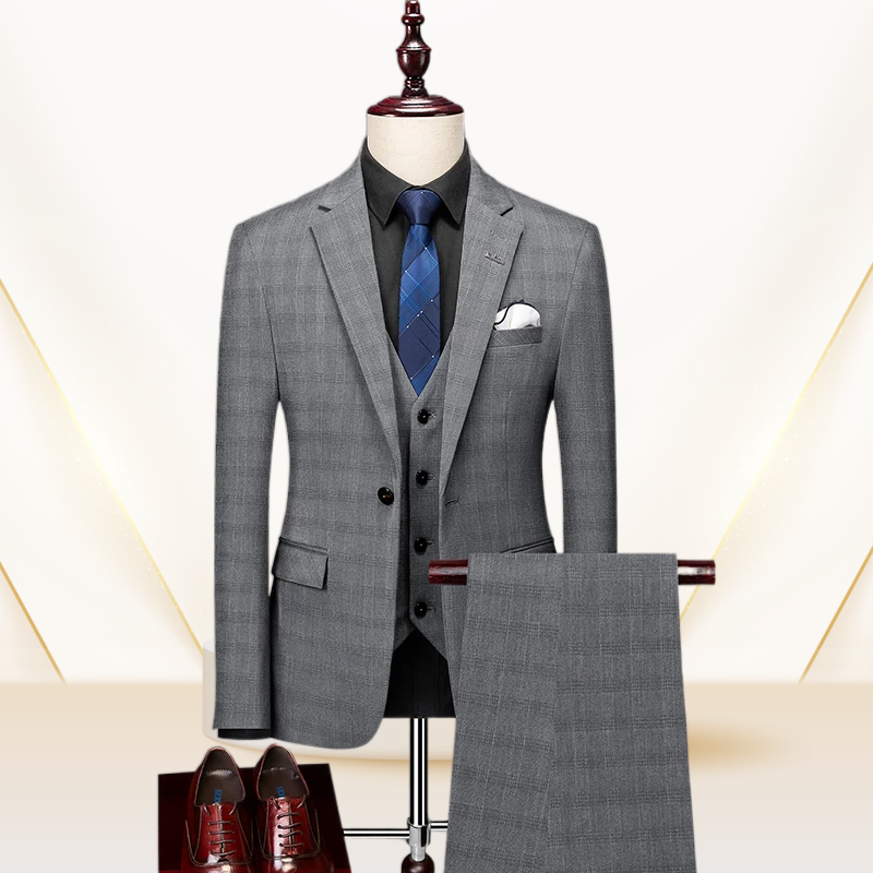 wool fabric for men suit khaki