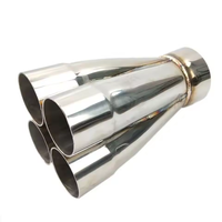 Collecteur de fusion 4-1 en acier inoxydable haute performance Entrée 1.78 "à sortie 3.0"