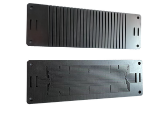 Hochreine bipolare Graphit platten (WX-7/WX-8 99,99% Kohlenstoff) für PEM-Wasserstoff-Brennstoffzellen-Batterie-Verbund platte - Product Image 2