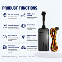 Traceur GPS filaire 4G+2G J16A direct usine, Google Maps, historique 180 jours, coupure de carburant en option, vente directe usine OEM/ODM