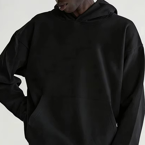 Sudaderas con Capucha de Moda Y2K de Algodón Oversized Pulóver con Logo Personalizado Ropa de Calle Unisex de Alto Gramaje Sudaderas Holgadas de Moda Ropa Unisex - Product Image 2