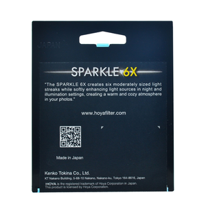 <span class=keywords><strong>Filtre</strong></span> Ho ya Sparkle 6X 49 mm créant un <span class=keywords><strong>effet</strong></span> étoile à 6 branches féerique, un éclat et des scintillements pour la photographie nocturne - Product Image 3