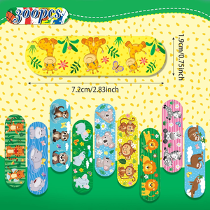 Atacado Home Set Personalizável Respirável Band-Aids para Crianças Moda Dos Desenhos Animados Kitten Car Logo - Product Image 3