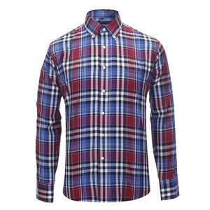 Degli uomini della Camicia 2021 Nuovo A Maniche Lunghe Controllato Casual Stile Classico degli uomini di Camicia di <span class=keywords><strong>Grandi</strong></span> Dimensioni - Product Image 2