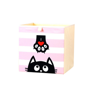 High Quality Large Storage Foldable and Movable Toy Box Storage Bin