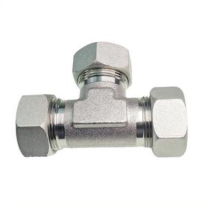 不锈钢三通接头 Swagelok 压缩式单卡套高压光滑液压管件 ISO8434.1 - Product Image 6