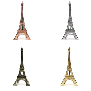 Honor de cristal LED 3D edificio Torre <span class=keywords><strong>Eiffel</strong></span> pantalla Base soporte adorno luminoso decorativo - Product Image 2