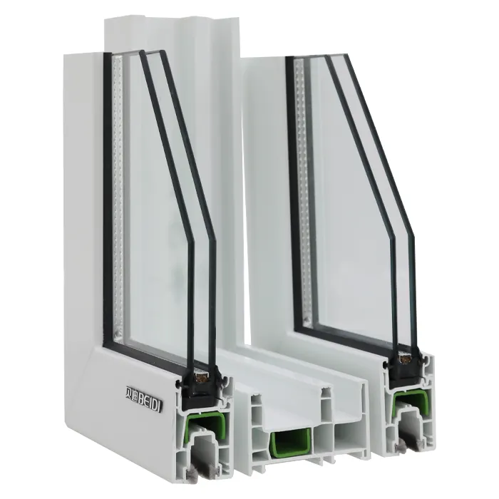 Três faixas pvc janela upvc janelas deslizantes e portas com menor preço térmica janela upvc preto