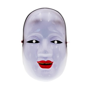 Máscara de Cosplay Japonesa de PVC para Adultos, Disfraz de Fiesta de <span class=keywords><strong>Halloween</strong></span>, Máscara Divertida de <span class=keywords><strong>Cara</strong></span> Completa para Mujeres y Hombres - Product Image 3