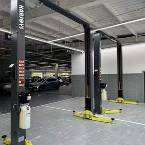 Elevador de Autos de Dos Postes con Certificación CE, 4.5 Toneladas, Accionamiento Hidráulico/Eléctrico, Elevador de Garaje con Piso Libre, Brazos Asimétricos de 45 para Fácil Acceso a las Puertas - Product Image 5