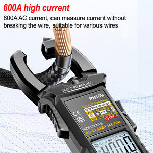 Meteran Jepit Profesional Pintar 4000 Hitungan Digital 600A <span class=keywords><strong>Arus</strong></span> Tinggi NCV Induksi Alat Pengukur Non-kontak - Product Image 6