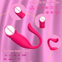 Neuerscheinung Neun-Frequenz Kabelloser App-gesteuerter G-Punkt Vibrator Skalierbar Starke Vibration Sexspielzeug für Frauen