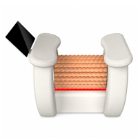 Appareil de massage à rouleaux entièrement automatique pour le corps, utilisé pour l'amincissement, la régénération cutanée, la réduction de la graisse et la relaxation musculaire