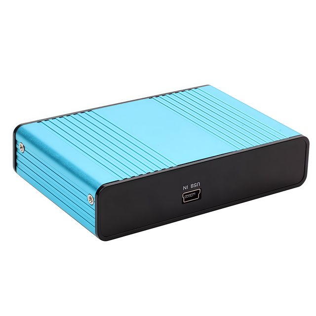 USB Aluminum Alloy External Sound Card, Network Chat Game Recording, Karaoke Mixing, 7.1/5.1 Fiber Optic Sound Card
