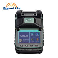 Empalmadora de Fusión por Alineación de Núcleo Signal Fire AI-6A+ con Conectores SC, 5G, 6 Motores, OPM y VFL Integrados, Empalme de Precisión de 0.3m en 8s