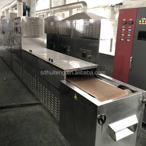 Tunnel industriel Séchage au micro-ondes Stérilisation Insecticide Cuisson Cuisson Dégraissage Équipement d'extraction Machine Fixation du thé - Product Image 5